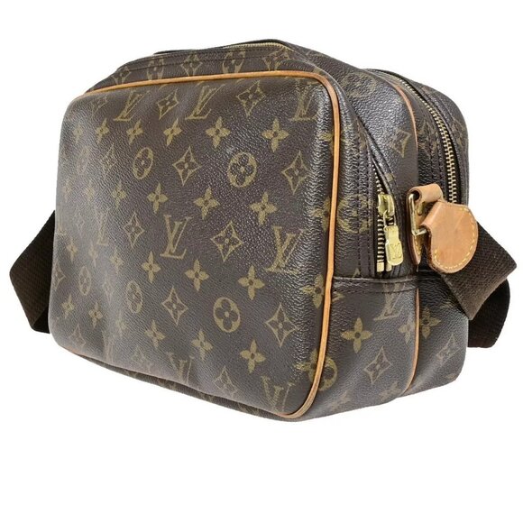 LOUIS VUITTON Reporter PM Crossbody Shoulder Bag Monogram Leather - Picture 4 of 16